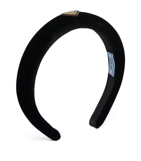 prada velvet headband|Prada headband price.